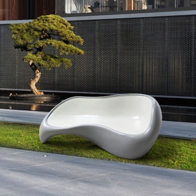 玻璃钢葫芦造型座椅异形创意户外景观坐凳