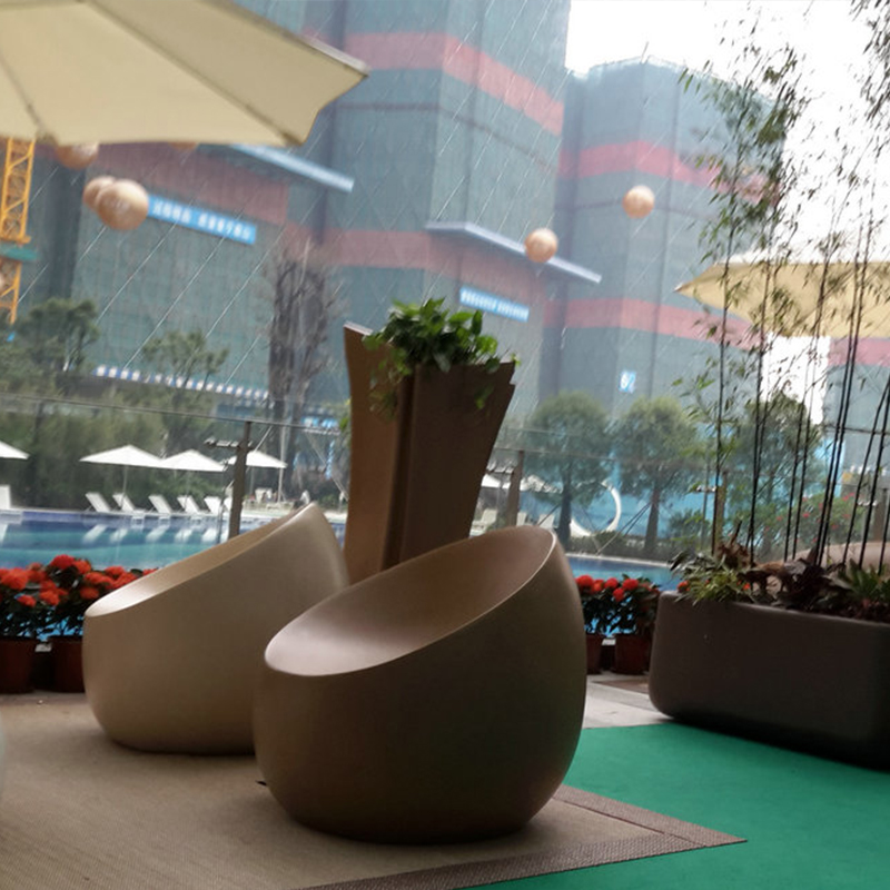 玻璃钢石头沙发茶几创意艺术座椅 玻璃钢石头沙发茶几创意艺术座椅