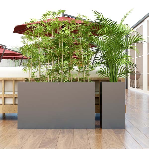 玻璃钢景观花箱户外景区小镇种植花盆 玻璃钢景观花箱户外景区小镇种植花盆