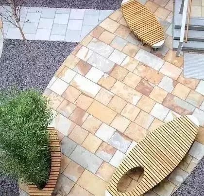 木质切片座椅户外景观异形花坛坐凳 木质切片座椅户外景观异形花坛坐凳
