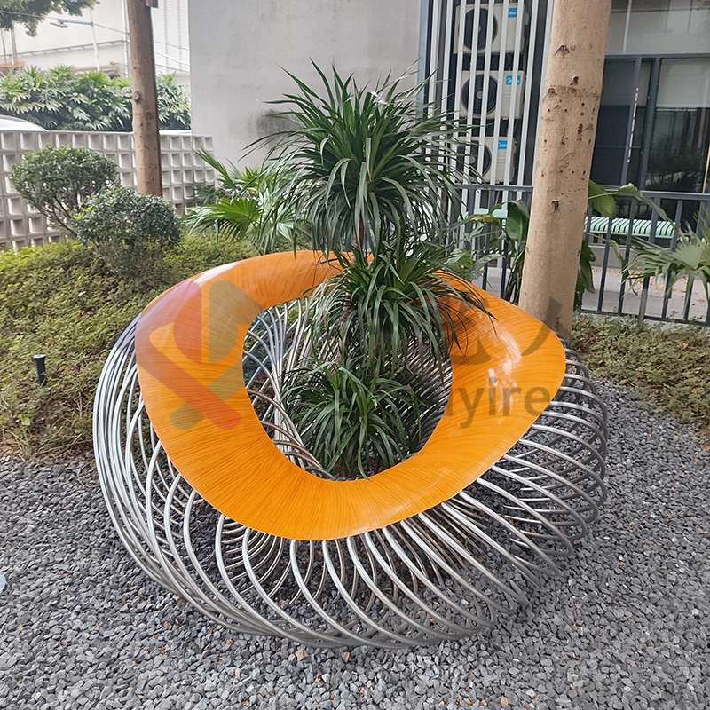 不锈钢异形镂空景观坐凳创意艺术花坛座椅 不锈钢异形镂空景观坐凳创意艺术花坛座椅
