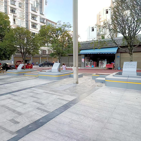 GRC混凝土树池坐凳泰科石花坛座椅 GRC混凝土树池坐凳泰科石花坛座椅