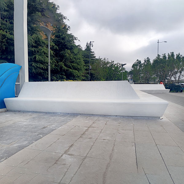 GRC树池坐凳泰科石水磨石花坛座椅 GRC树池坐凳泰科石水磨石花坛座椅