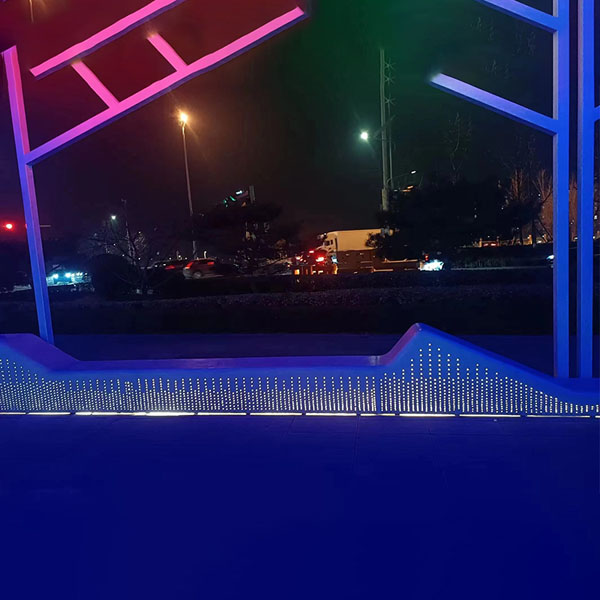 GRC透光混凝土坐凳泰科石景观座椅 GRC透光混凝土坐凳泰科石景观座椅