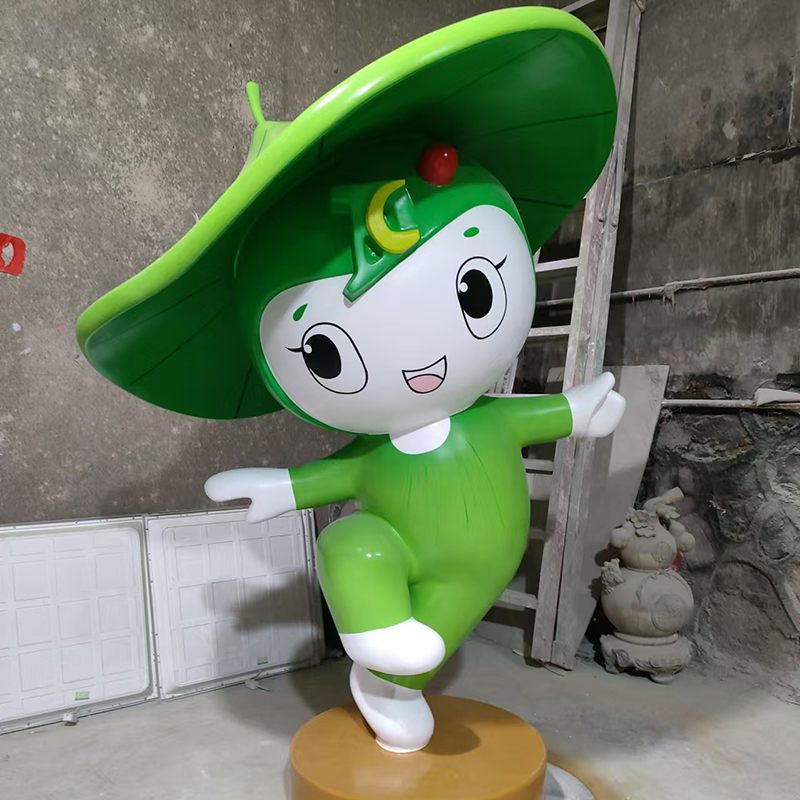 玻璃钢卡通雕塑幼儿园学校小品IP形象摆件 玻璃钢卡通雕塑幼儿园学校小品IP形象摆件
