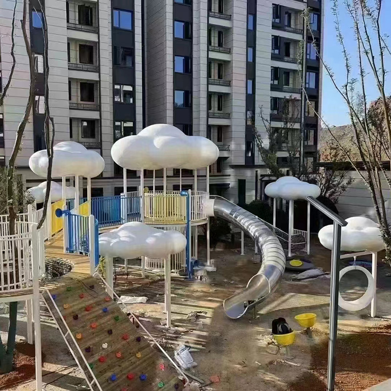不锈钢大象造型景观滑梯异形游乐园造型 不锈钢大象造型景观滑梯异形游乐园造型