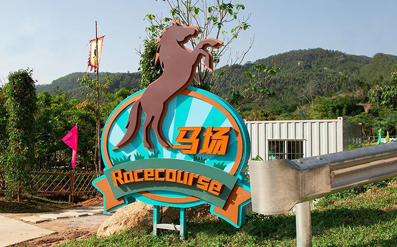 不锈钢异形导视牌景区户外广告牌精神堡垒 不锈钢异形导视牌景区户外广告牌精神堡垒