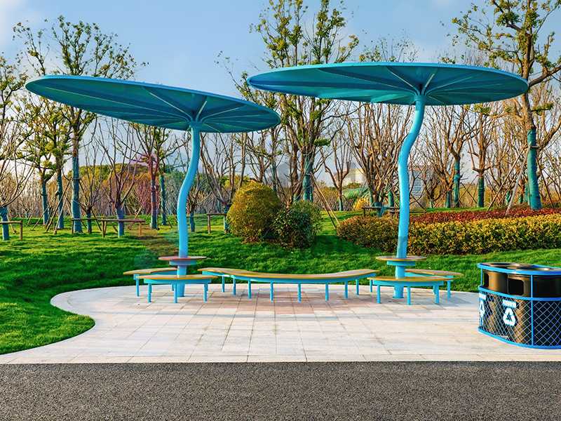 不锈钢树叶造型廊架景观异形金属凉亭 不锈钢树叶造型廊架景观异形金属凉亭