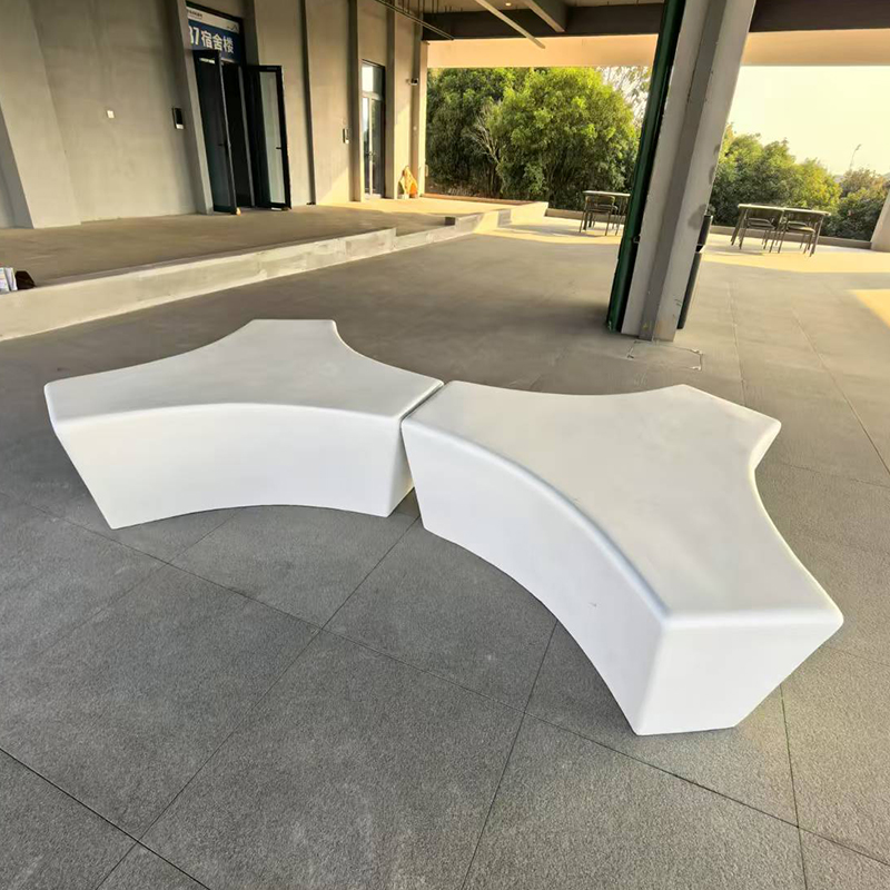 GRC混凝土异形坐凳泰科石UHPC景观座椅 GRC混凝土异形坐凳泰科石UHPC景观座椅