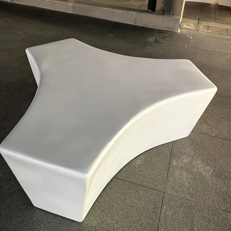 GRC混凝土异形坐凳泰科石UHPC景观座椅 GRC混凝土异形坐凳泰科石UHPC景观座椅