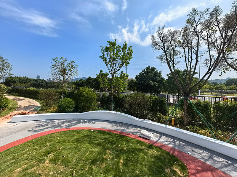 GRC混凝土长条景观座椅UHPC户外广场坐凳 GRC混凝土长条景观座椅UHPC户外广场坐凳