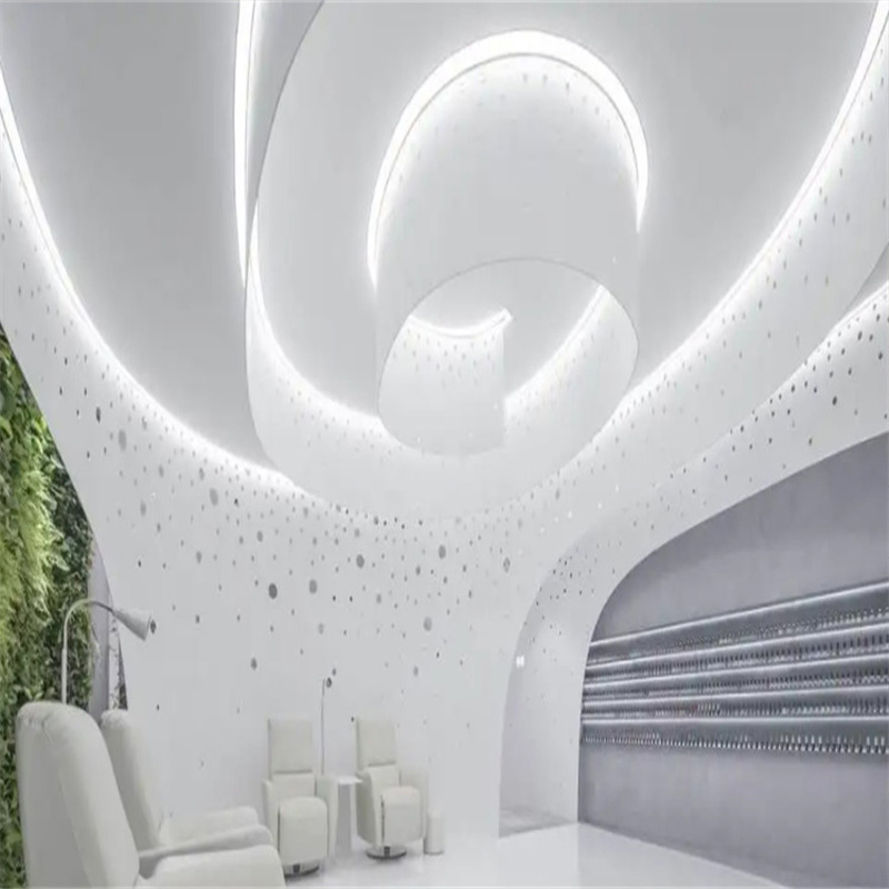 GRG石膏天花吊顶大型商场酒店构件装饰 GRG石膏天花吊顶大型商场酒店构件装饰