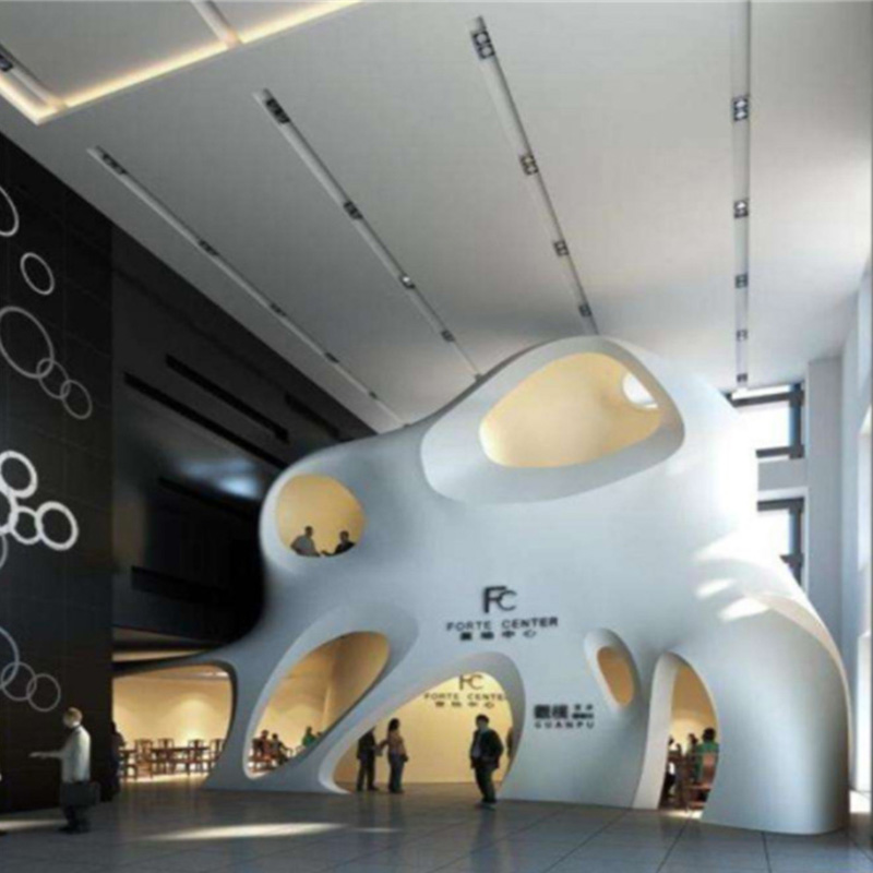 GRG石膏造型吧台商场酒店艺术前台 GRG石膏造型吧台商场酒店艺术前台